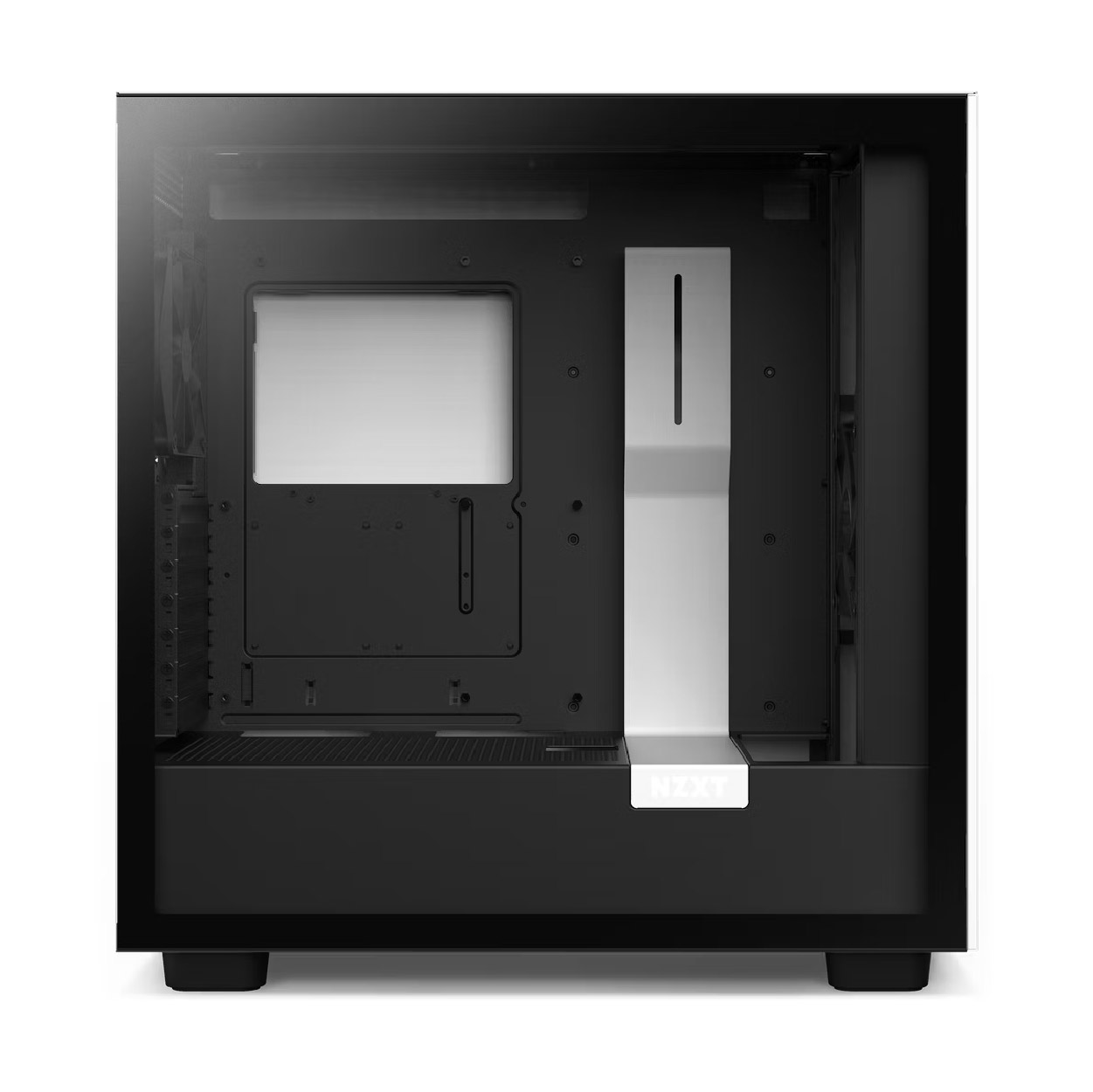 Gabinete NZXT H7 Flow Mid-Tower White/Black MT MINI-ITX/MICROATX/ATX 2V S/F BK/W CM-H71FG-01