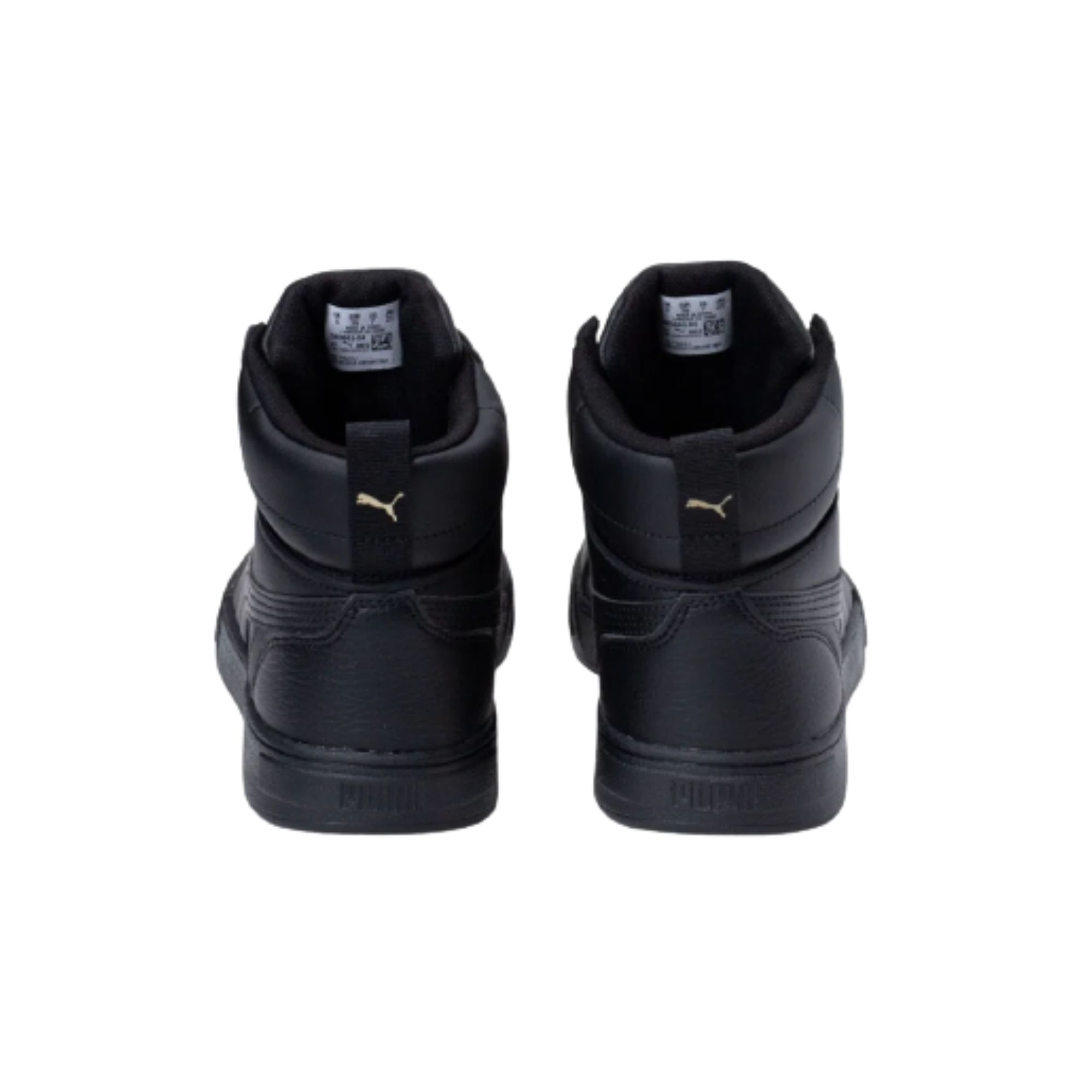 Tenis Puma Caven Mid Negro con Dorado Hombre Originales 38584304