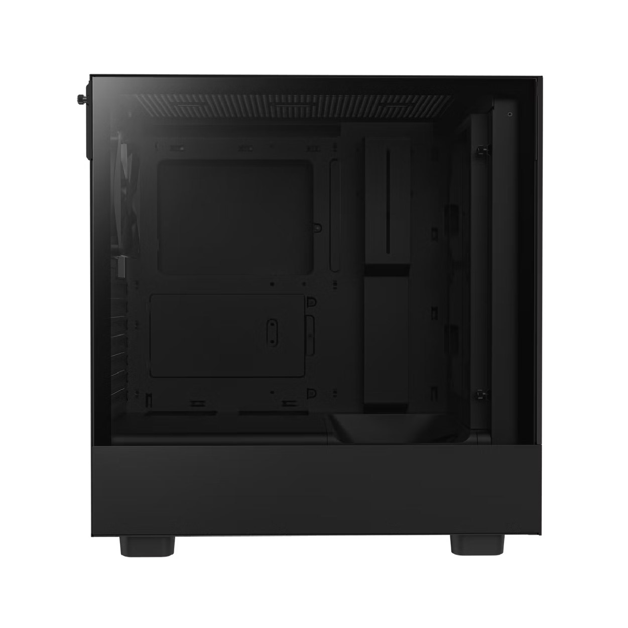 Gabinete NZXT H5 Flow Mid-Tower Compact Black MINI-ITX/MICROATX/ATX 2V S/F120Q BK CC-H51FB-01