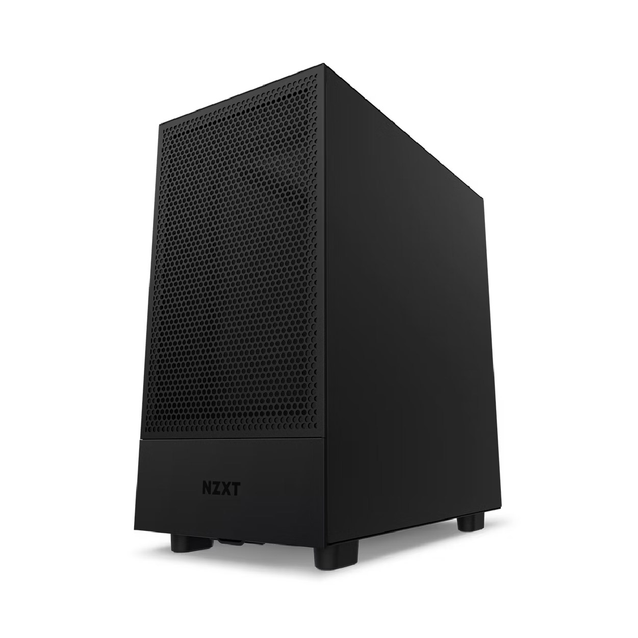 Gabinete NZXT H5 Flow Mid-Tower Compact Black MINI-ITX/MICROATX/ATX 2V S/F120Q BK CC-H51FB-01