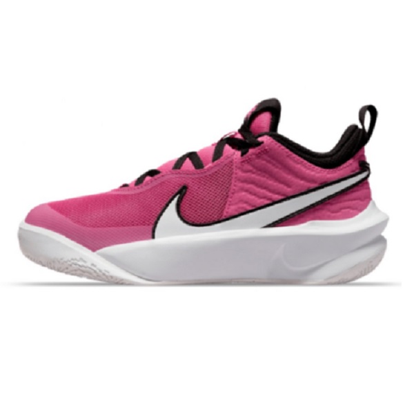 Tenis Nike Team Hustle D 10 Fucsia/blanco Basketball Mujer .