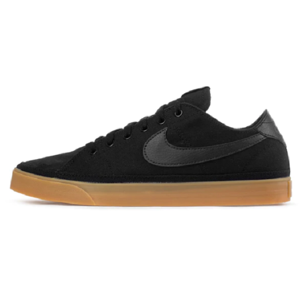 Tenis Nike Court Legacy CNVS Negro/cafe Hombre
