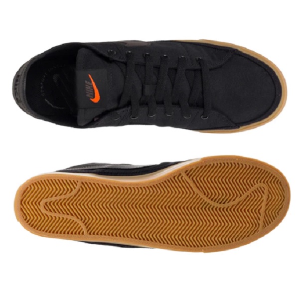 Tenis Nike Court Legacy CNVS Negro/cafe Hombre