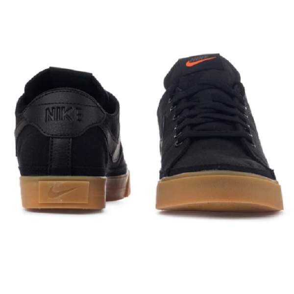 Tenis Nike Court Legacy CNVS Negro/cafe Hombre