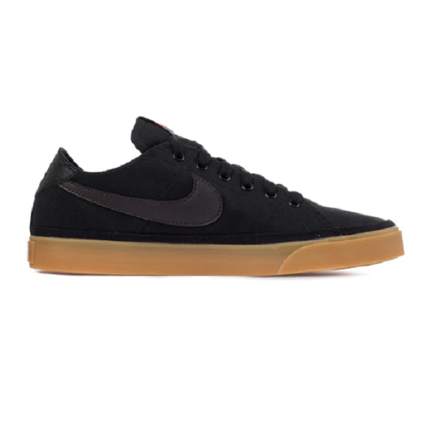 Tenis Nike Court Legacy CNVS Negro/cafe Hombre