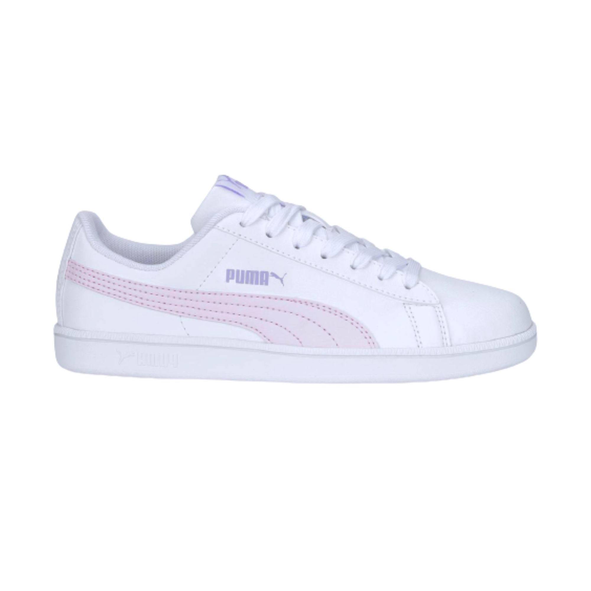 Tenis Puma UP Blanco con Rosa Dama Originales 37360028