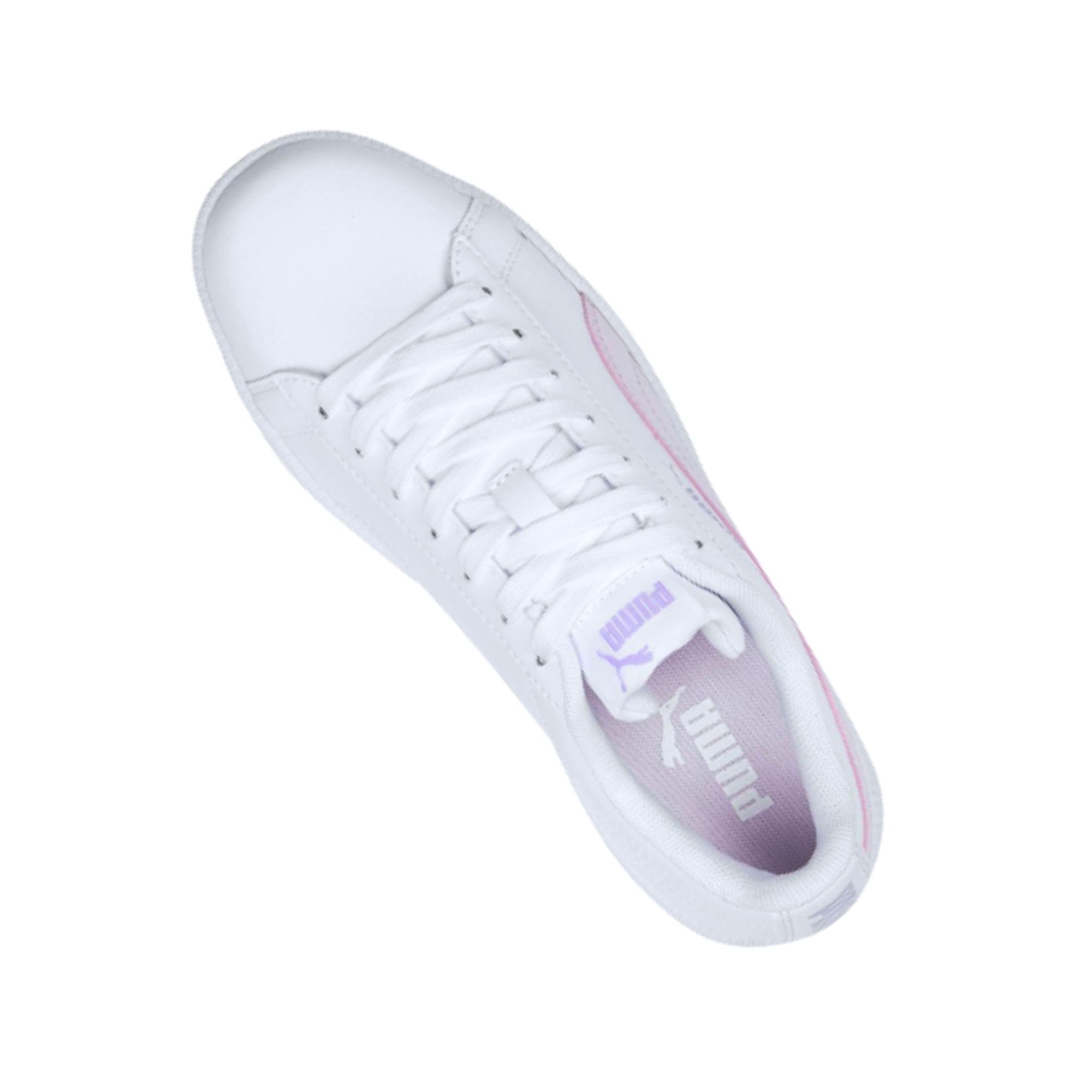 Tenis Puma UP Blanco con Rosa Dama Originales 37360028