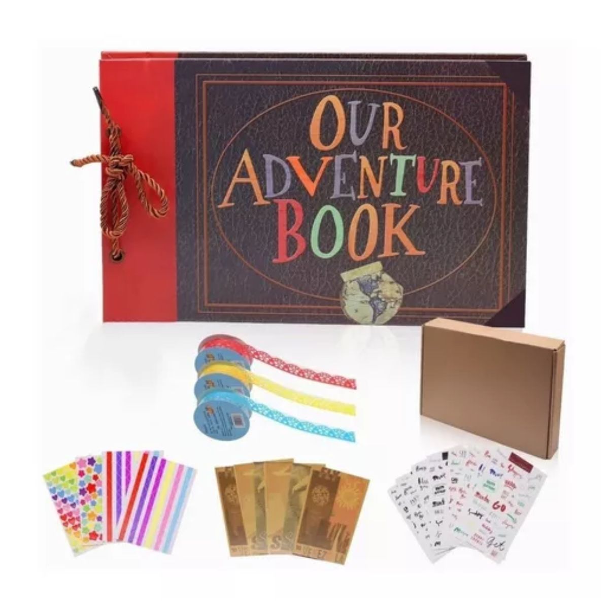  Album Our Adventure Book UP – 40 Sheets – 29.5 cm x 19 cm :  Arte y Manualidades