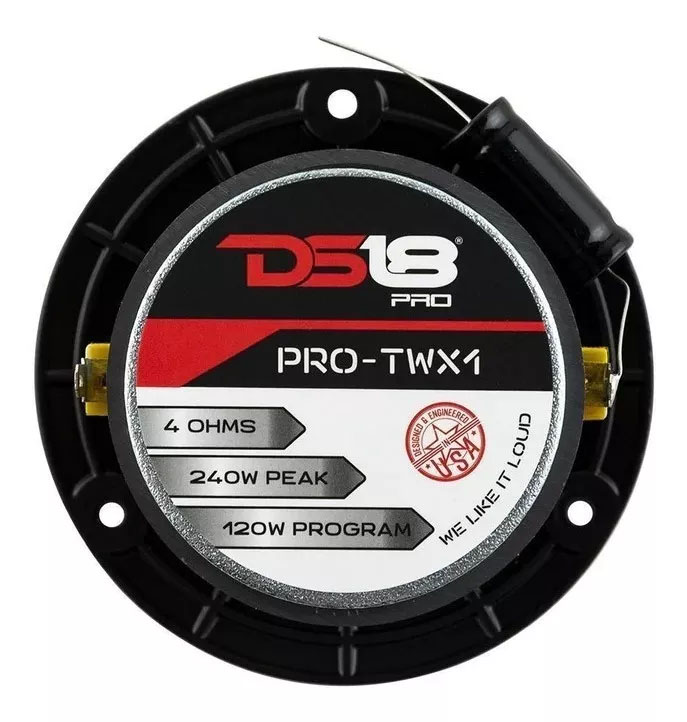 Tweeters Bala Ds18 Pro-twx1 3.78 Pulgadas Open Show 240w Max