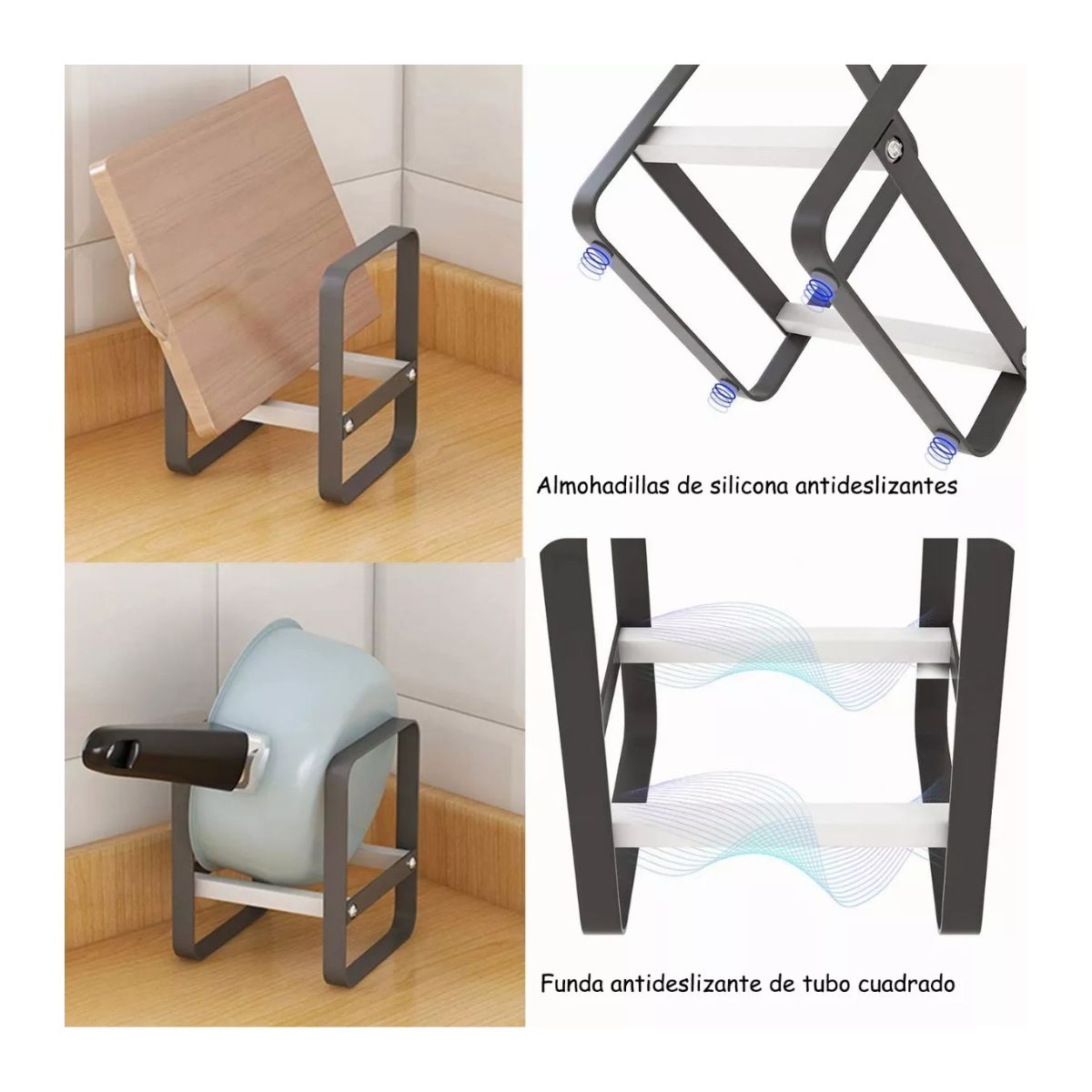 1pc Soporte Para Multiusos De Cocina, Organizador De Platos 
