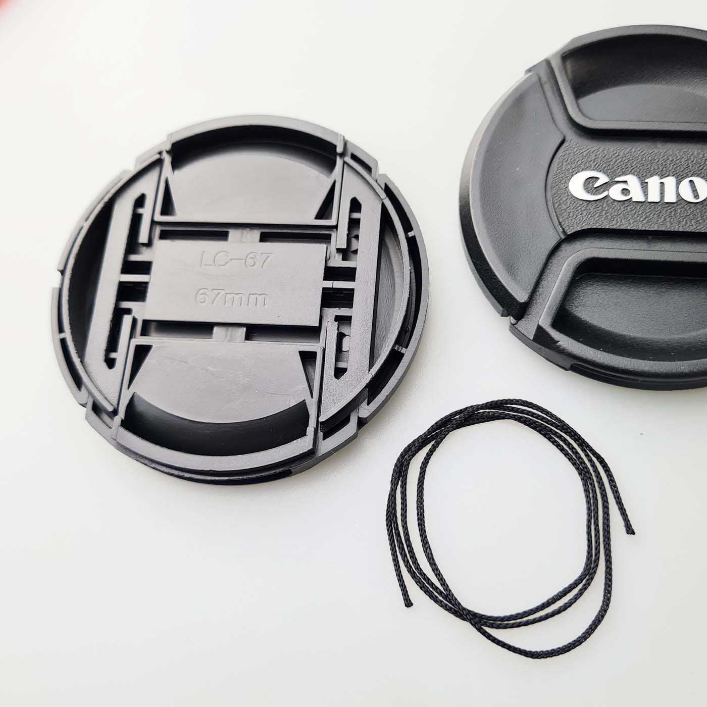 Tapa 67mm Para Canon Lente 70-300mm 18-135mm Rf24-105m 100mm 85mm 10-18mm