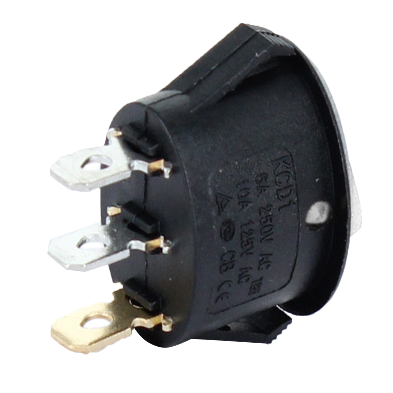 10 Switch Interruptor Encendido Apagado Tecla Ovalada Con Luz