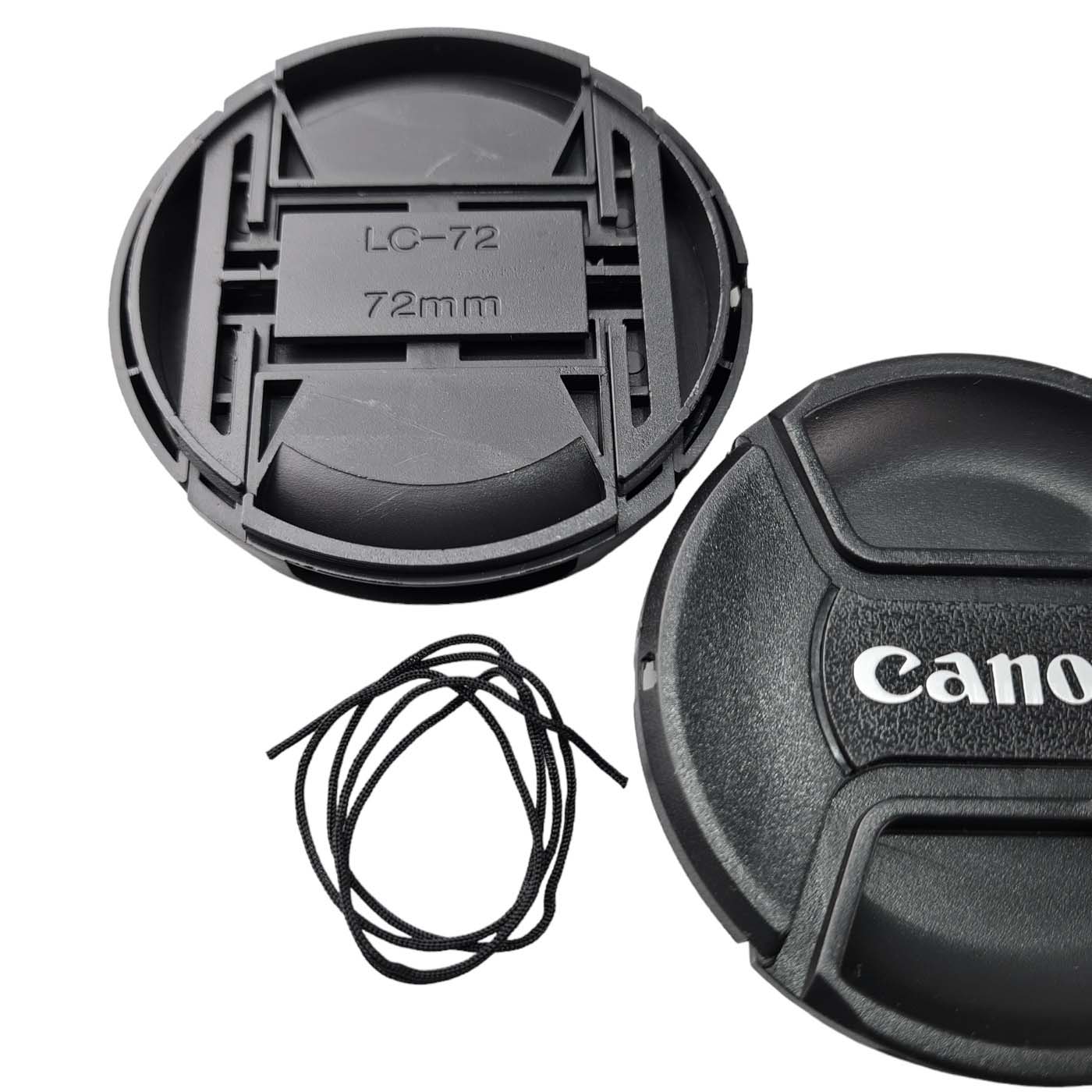 Tapa 72mm Para Canon Lente 20mm 35mm 50mm 85mm 70-200mm 28-135mm 15-85mm