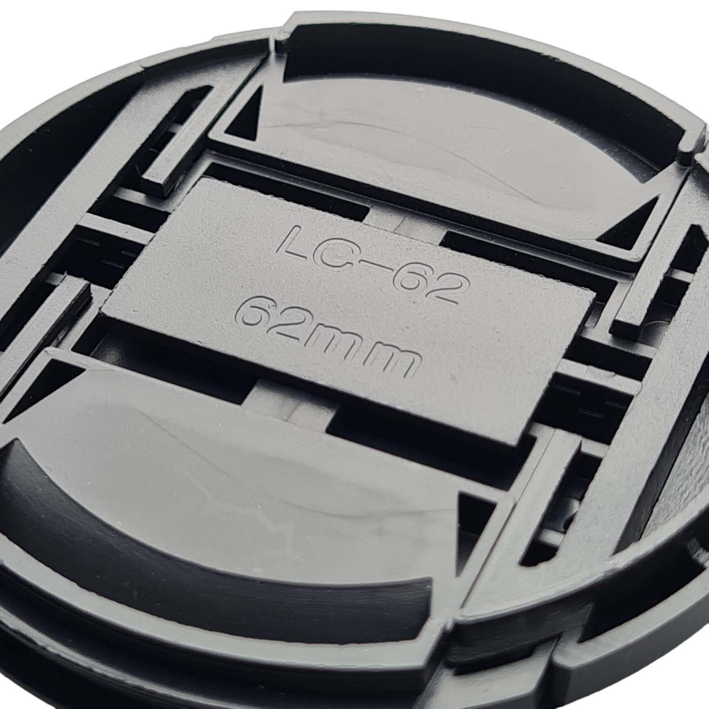 Tapa 62mm Para Canon Sigma Tamron Lente 18-250mm 70-300mm 30mm