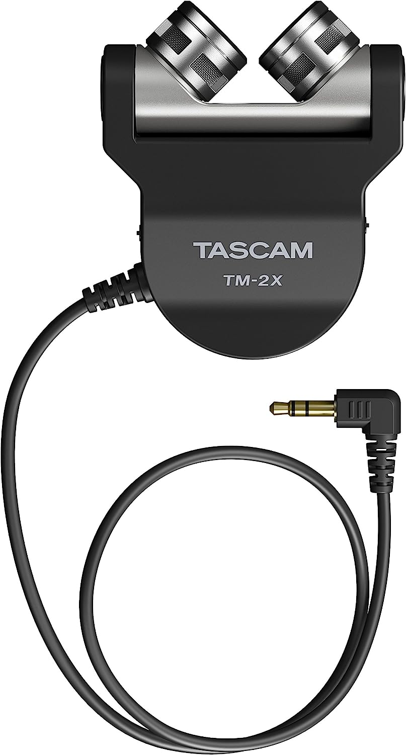 TM-2X MICROFONO ESTEREO PARA DR-60D Y DSLR