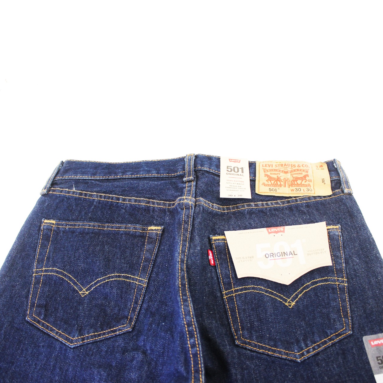 Pantalón vaquero 501 Azul Oscuro Original Levis.