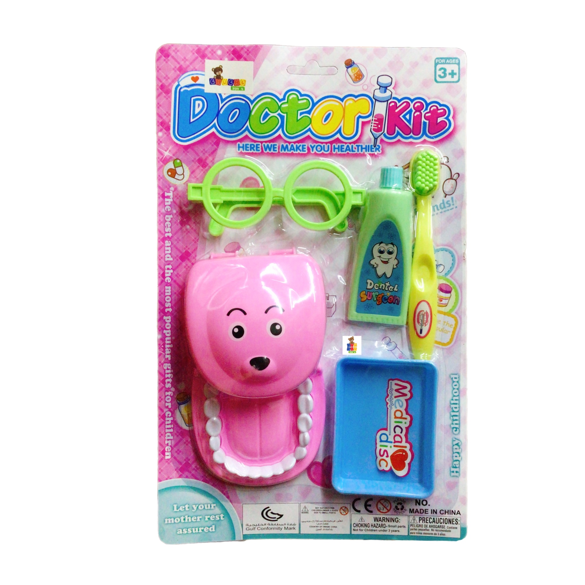 3 Set Dentista Doctor Juguete Didáctico Económico