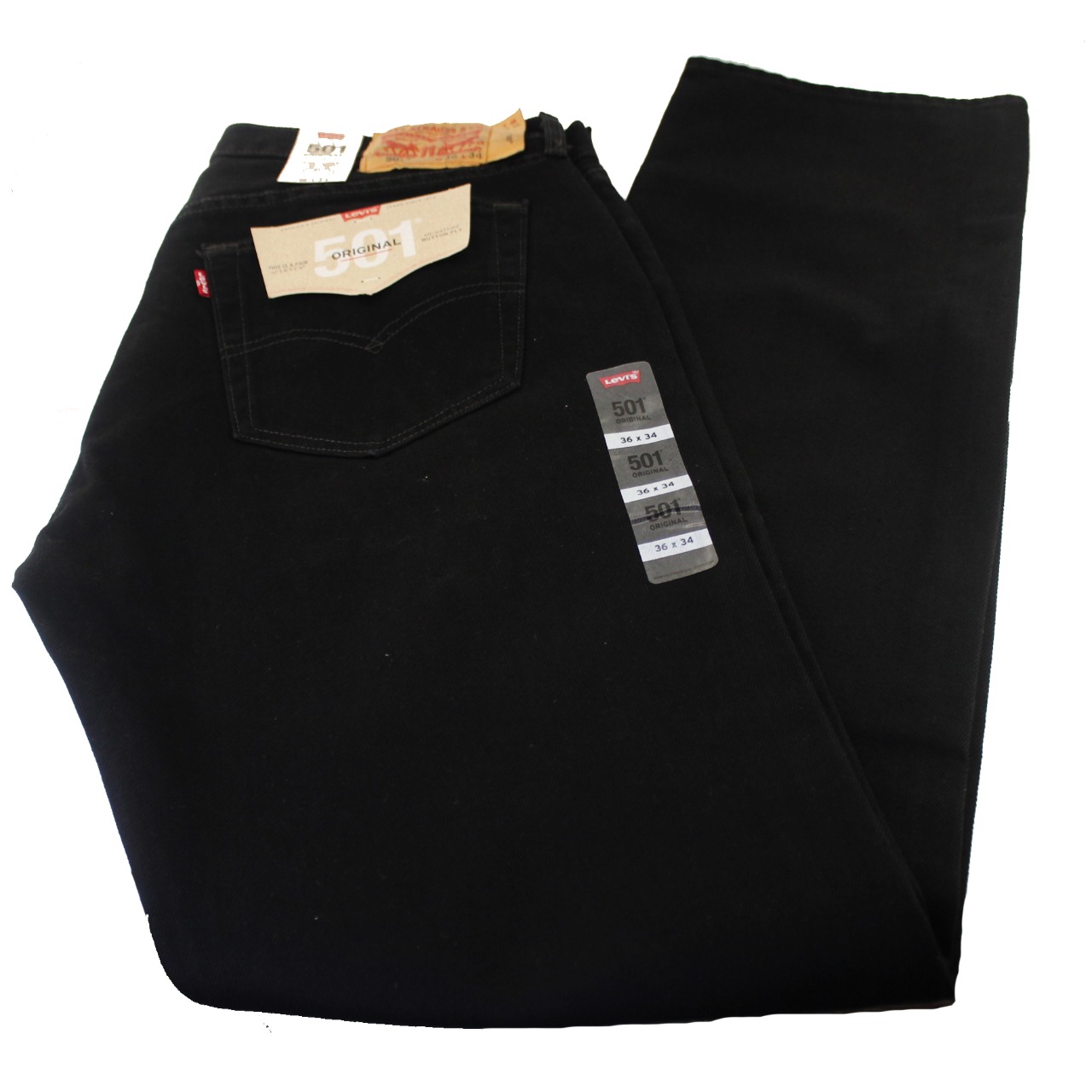 Pantalón Vaquero 501 negro caballero Original Levis