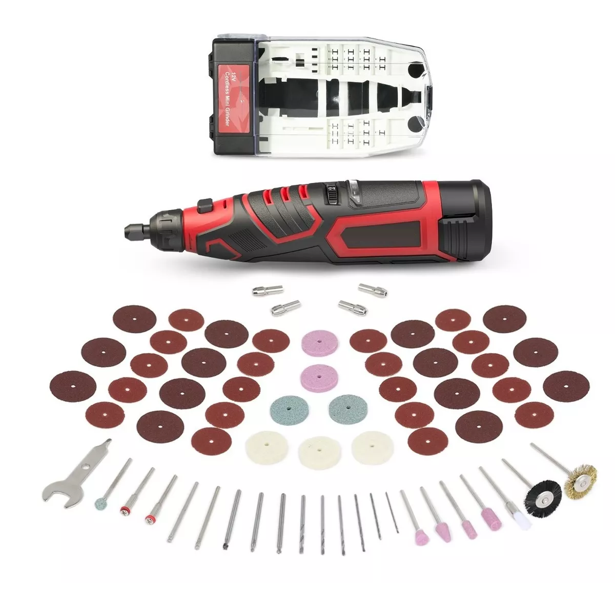 Mini Taladro Mototool Dremel Kit De Pulid74piezas
