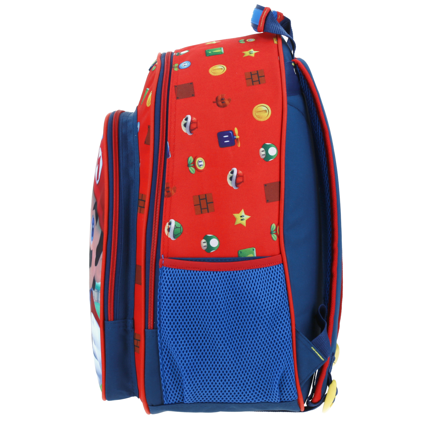 Mochila Escolar Grande Chenson Primaria Mario Bros Castillo MB65710-9