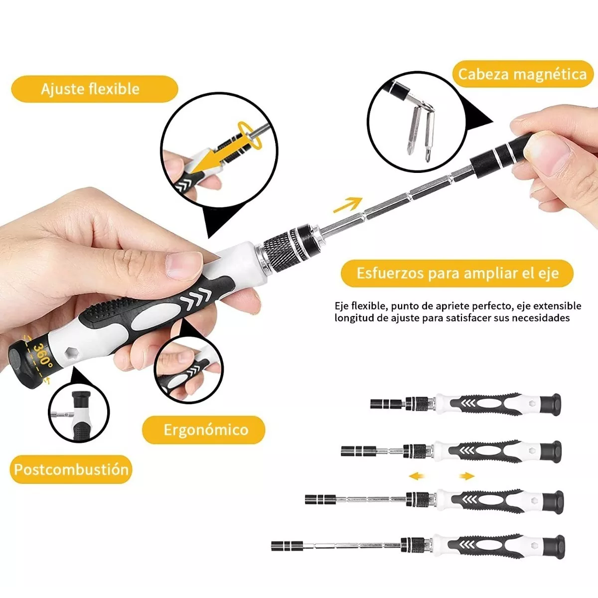 OEM Kit Destornillador Precisión 45 En 1 Para Celular, Notebook