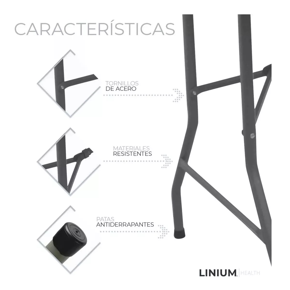 Mesa Plegable Tipo Portafolio Linium 2.40 Metros