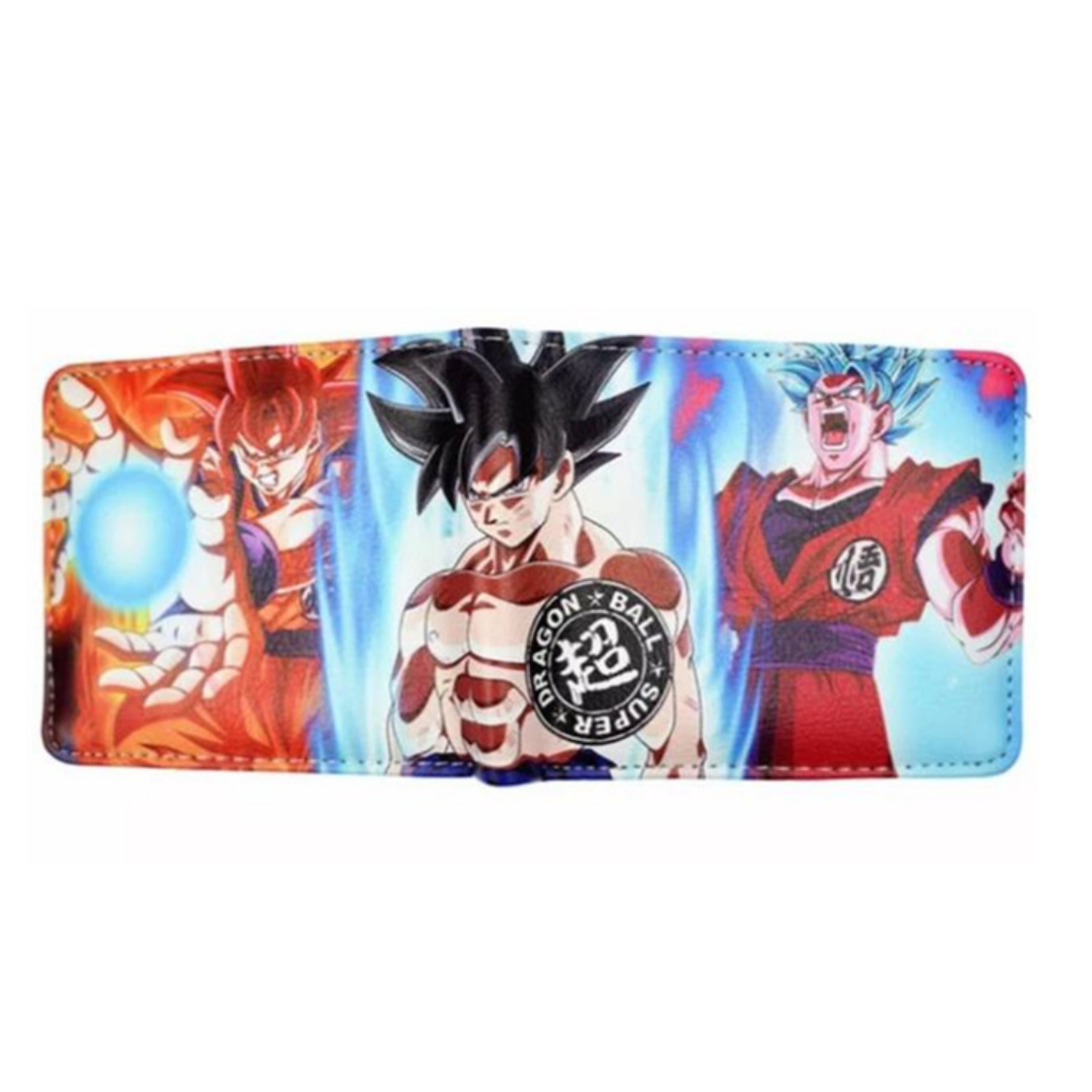 Cartera Billetera Anime Dragon Ball Super Goku Moda