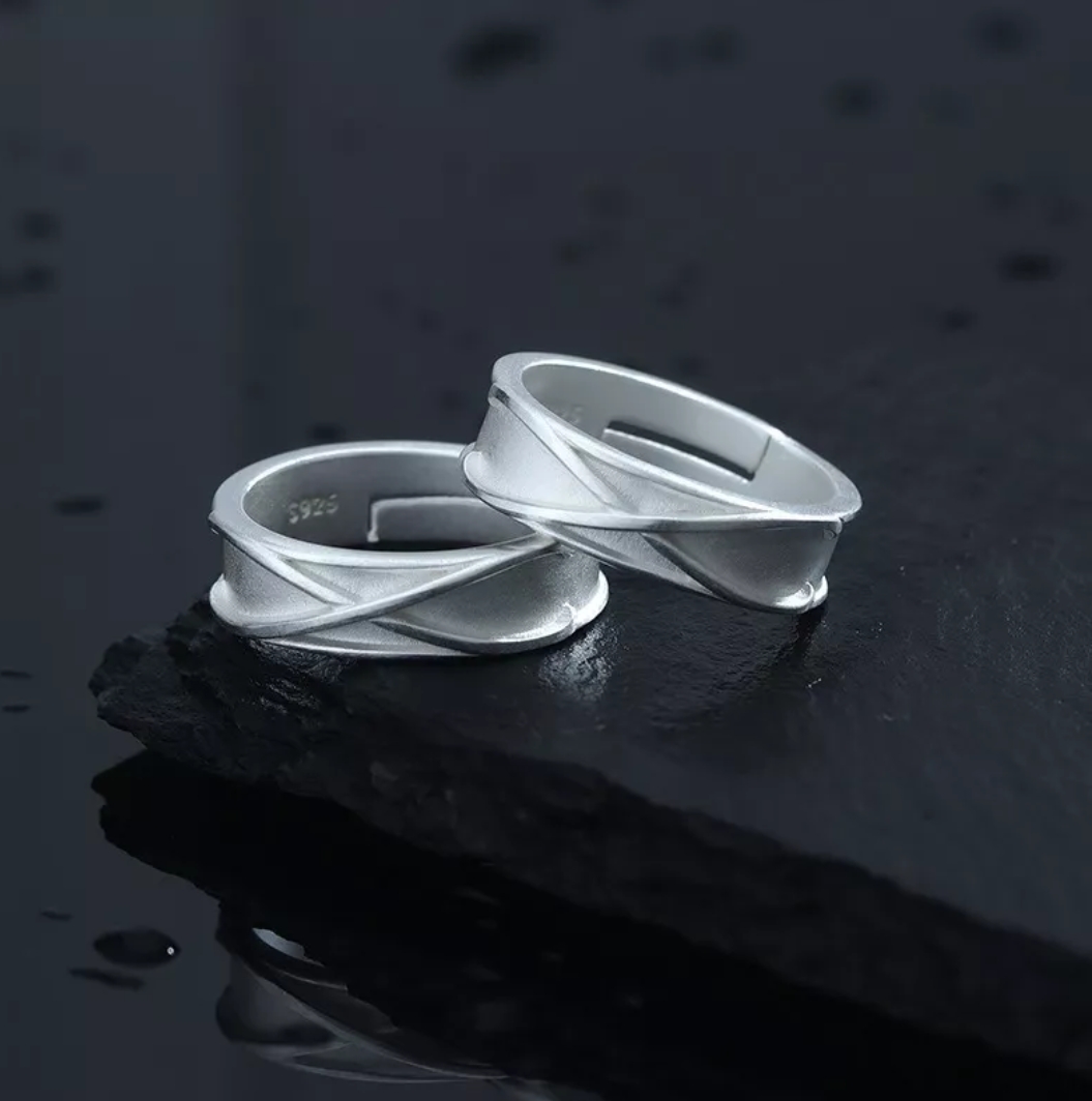 2 Piezas Anillo De Dedo Super Negro Goku Son Tiempo