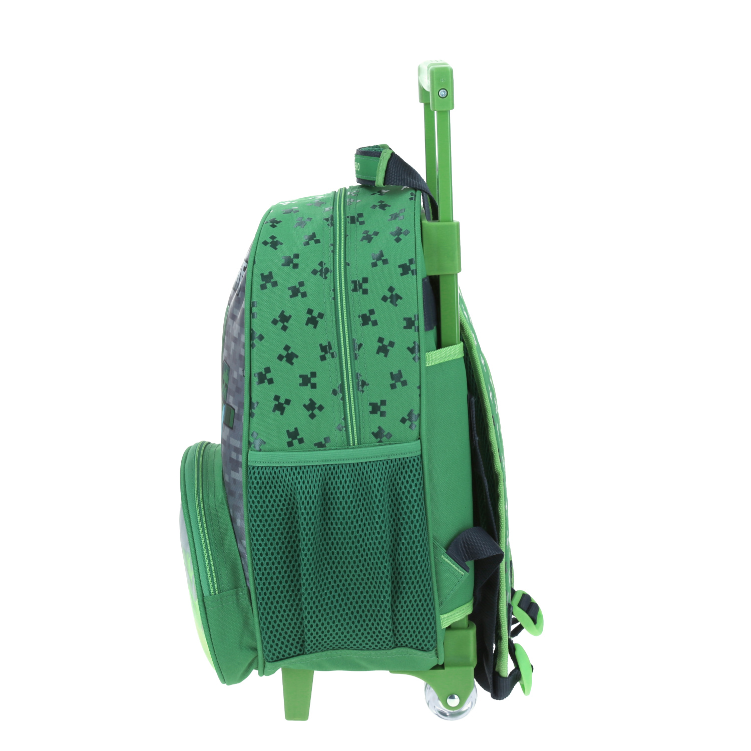 Mochila Con Ruedas Chica Chenson Preescolar Kinder Minecraft Slime ...