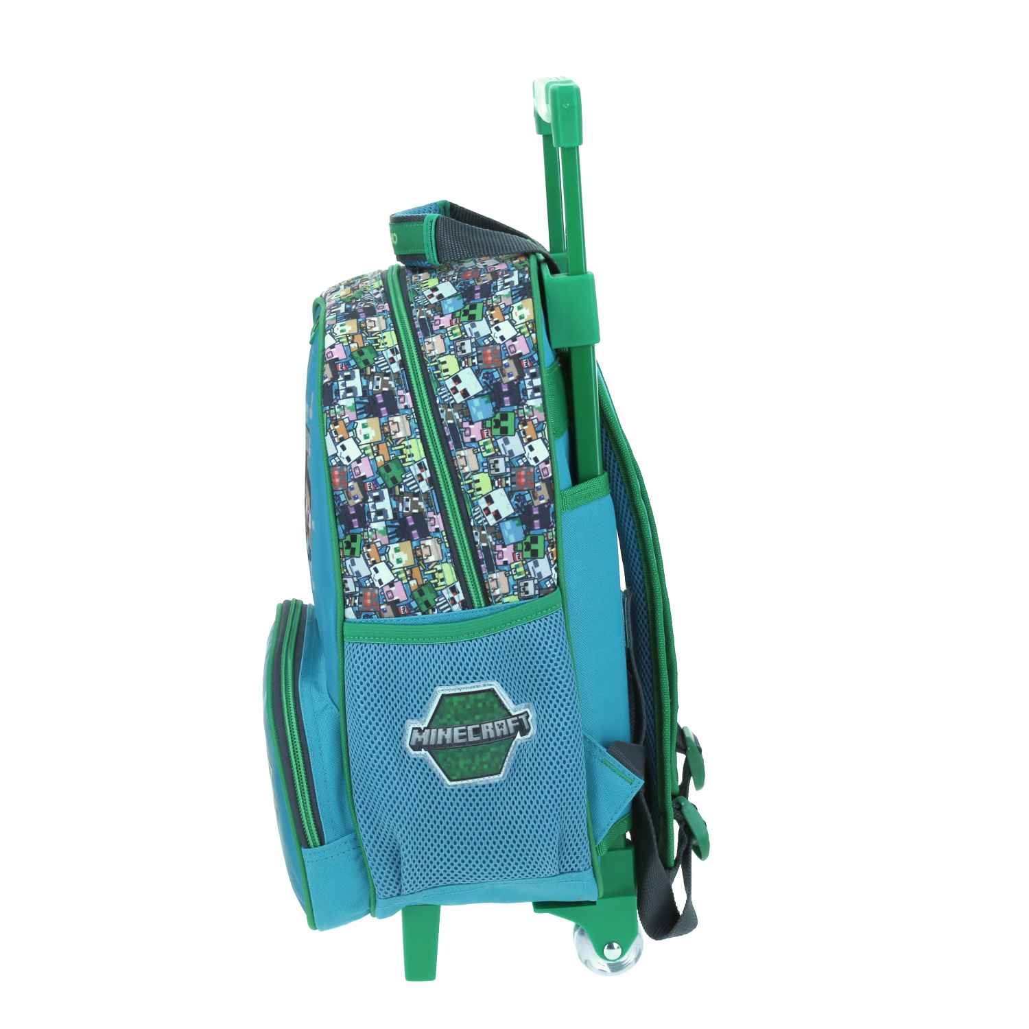 Chenson - Mochila Carrito Minecraft C/slam Kinder Chica Color Verde