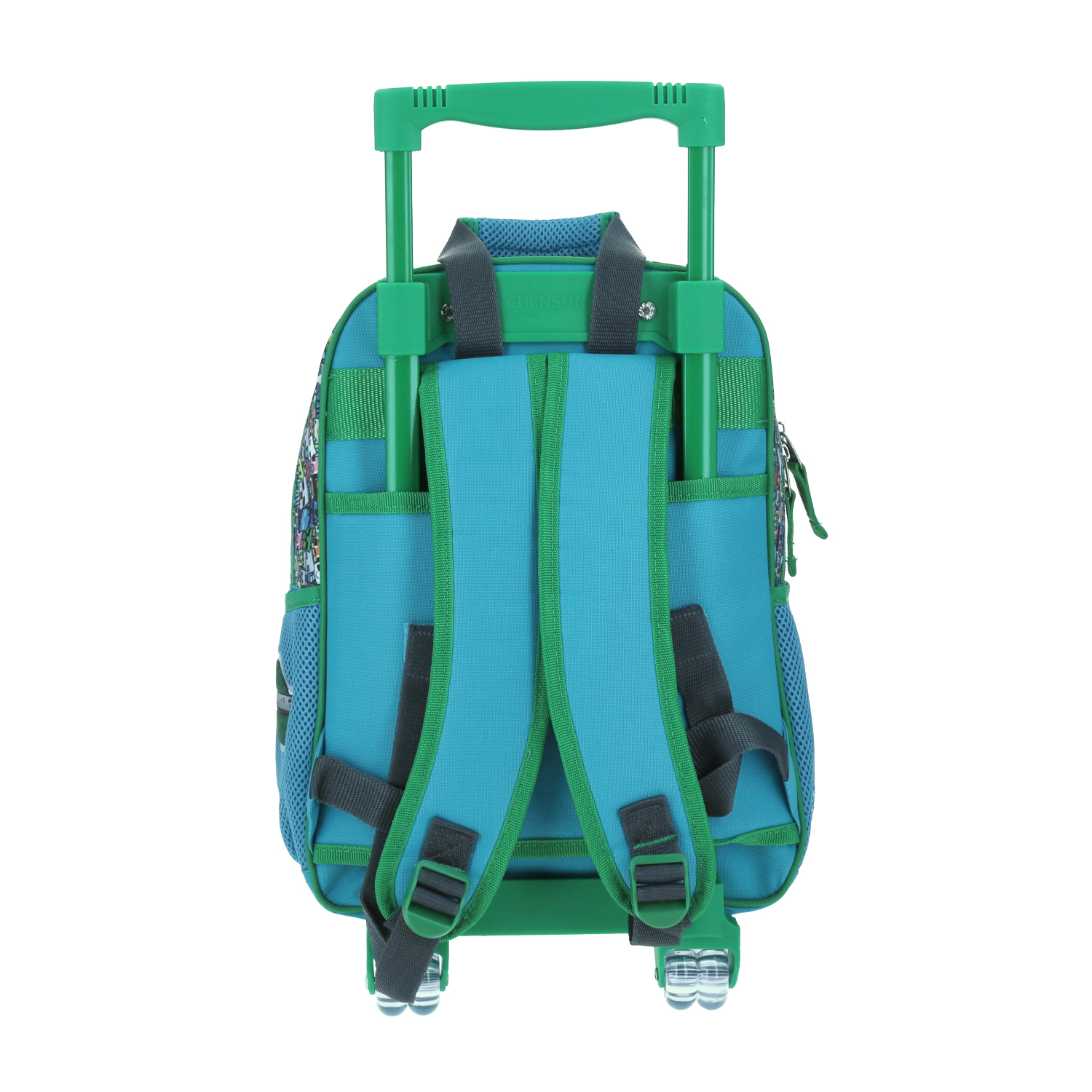 Mochila Con Ruedas Chica Chenson Preescolar Kinder Minecraft Zombie MC65687-9 coleccion GRAVIOLA