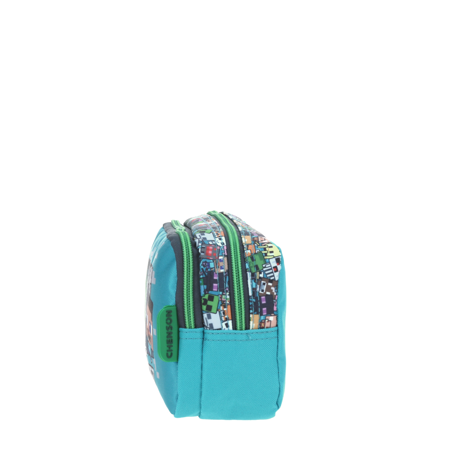 Lapicera Doble Cierre Escolar Chenson Minecraft Graviola Zombie MC65608-9