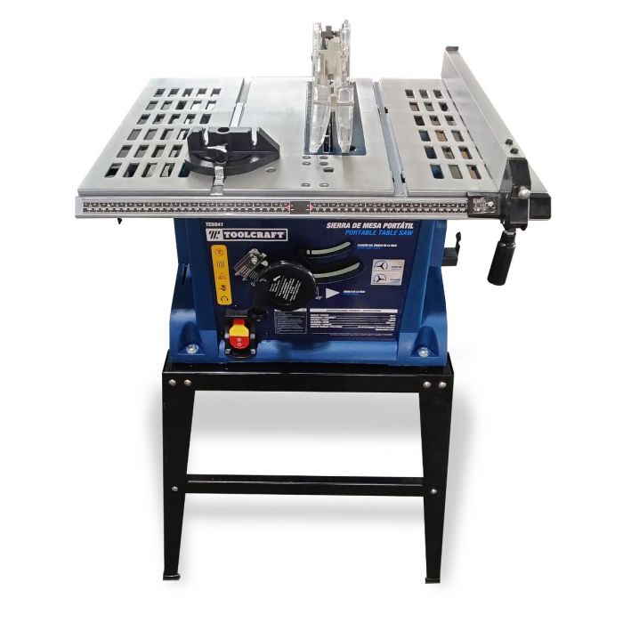 Sierra de Mesa ToolCraft Con Disco de 10" y 1800W