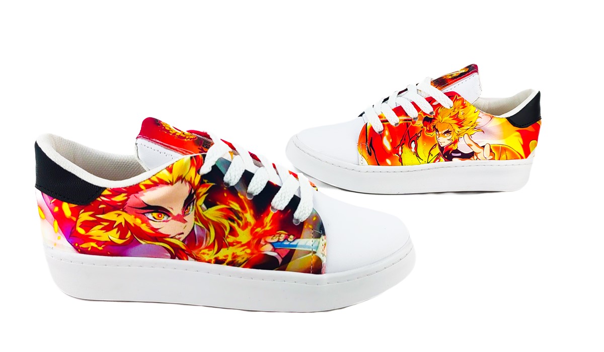 Tenis Kyojuro Rengoku Demon Slayer Anime Agujeta  429-br