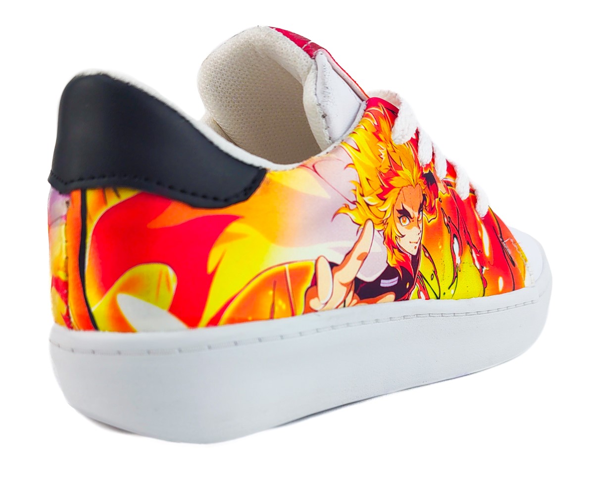 Tenis Kyojuro Rengoku Demon Slayer Anime Agujeta  429-br