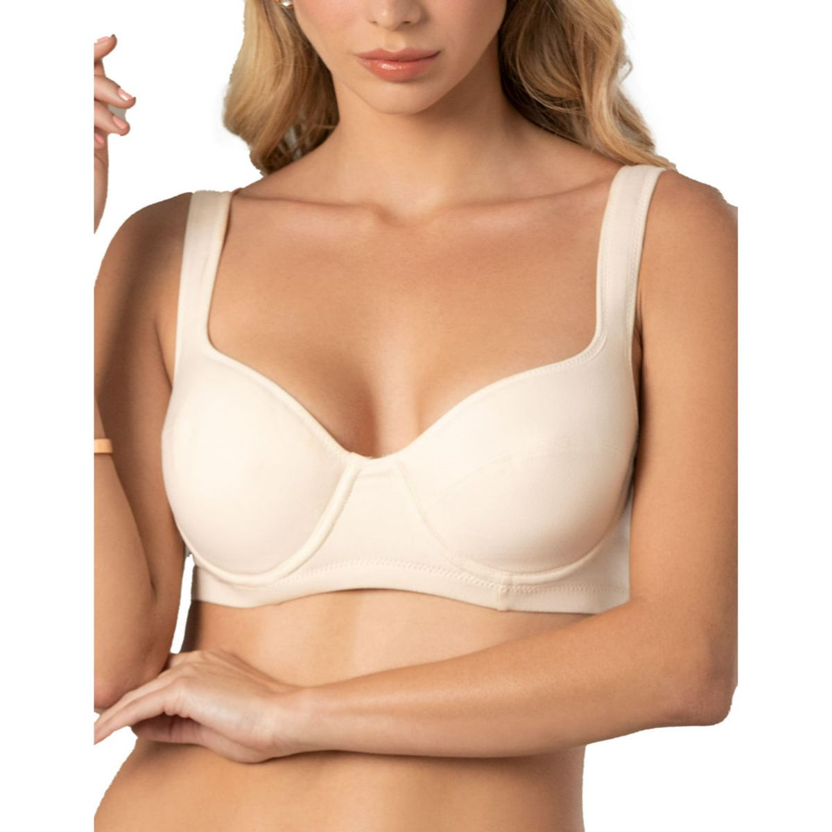 Vicky Form Modelo 1138 Bra Con Máxima Cobertura En Espalda 1 Pieza