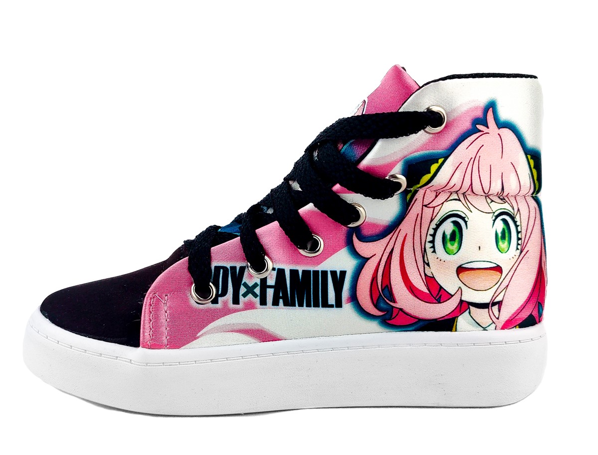 Tenis Niña Spy X Family Anime Anya Forger 712-rna Rosa.