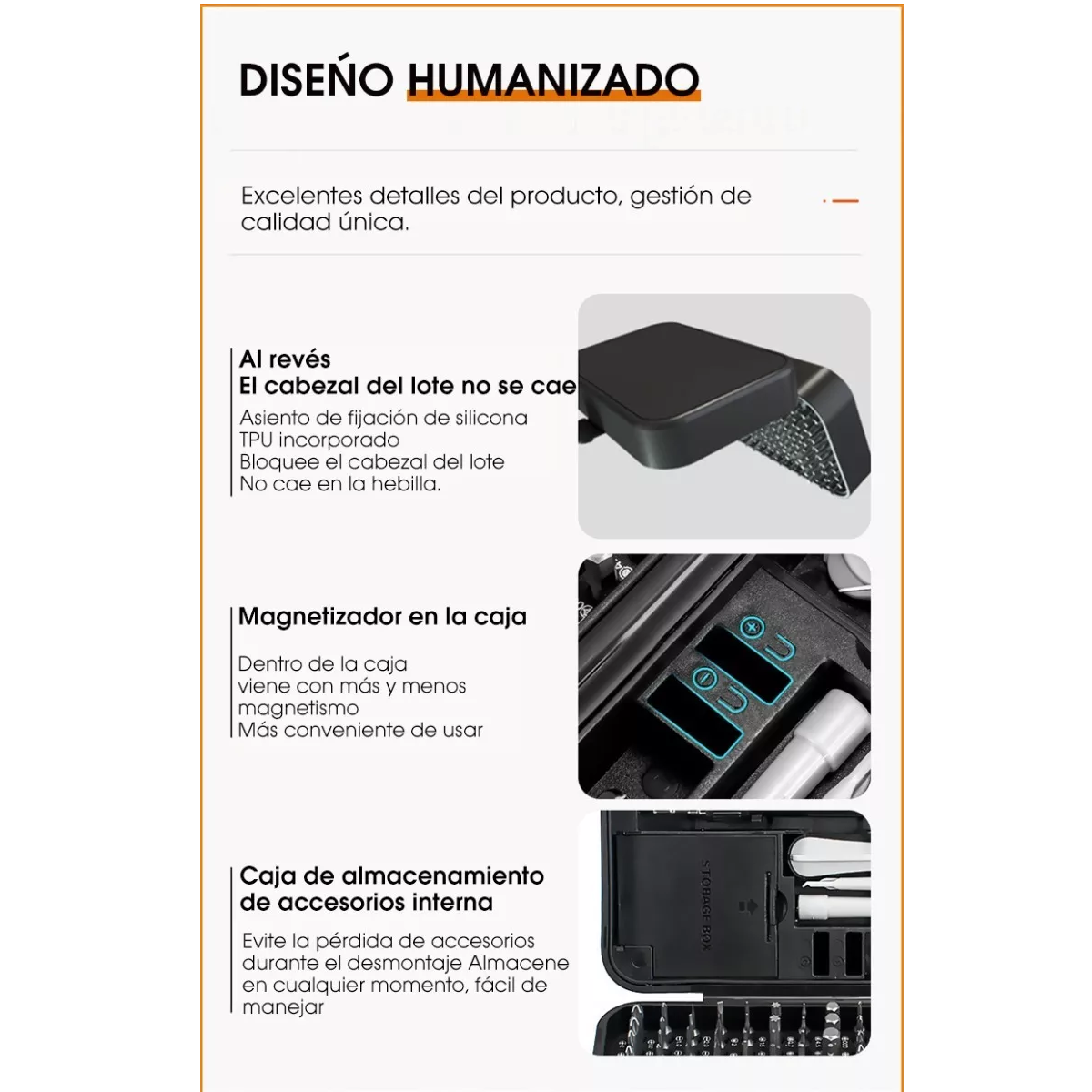 Kit 170 Destornilladores Puntas Magnéticas Repara Pc Celular
