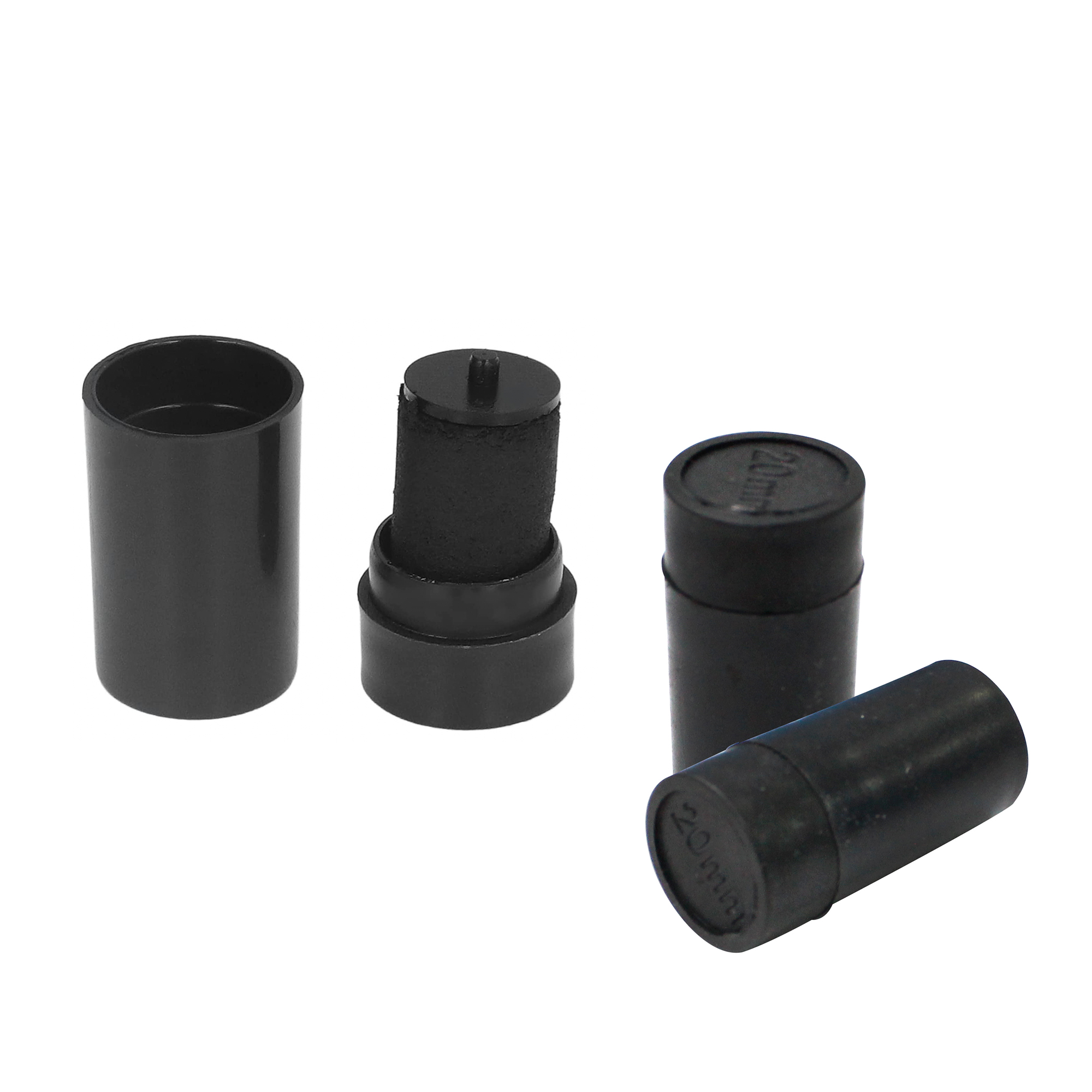 12 Rodillos Entinatador para etiquetadora de 20 mm de Recambio de Tinta, Recarga de Etiquetas de Rodillo de Tinta