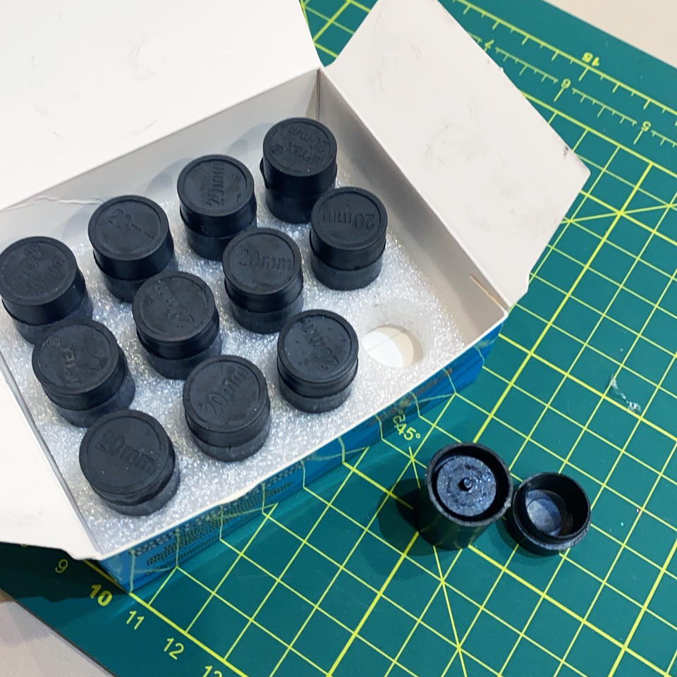 12 Rodillos Entinatador para etiquetadora de 20 mm de Recambio de Tinta, Recarga de Etiquetas de Rodillo de Tinta