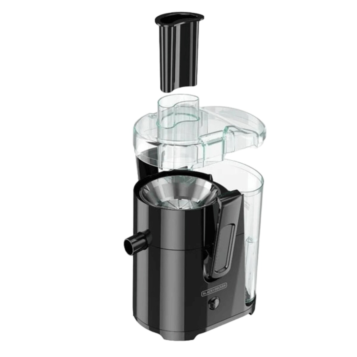 EXTRACTOR DE JUGOS 1VEL 800ML NEGRO B&D