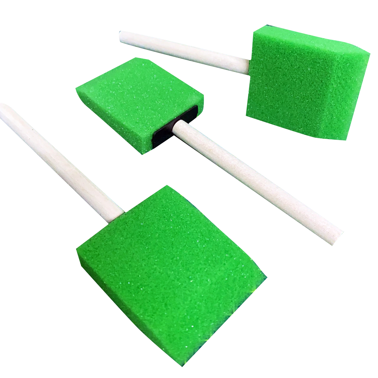 Pinceles de Esponja para Pintar Acrílico, Esmalte, Tintes y Acuarela - Esponja Pintura para Manualidades