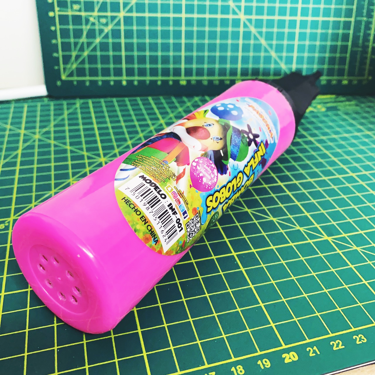 Inflador Hinchador Globos de Forma Manual, Bomba de Aire a Mano para Globos para Decoración de Bodas, Fiestas, Cumpleaños y Eventos Festivo