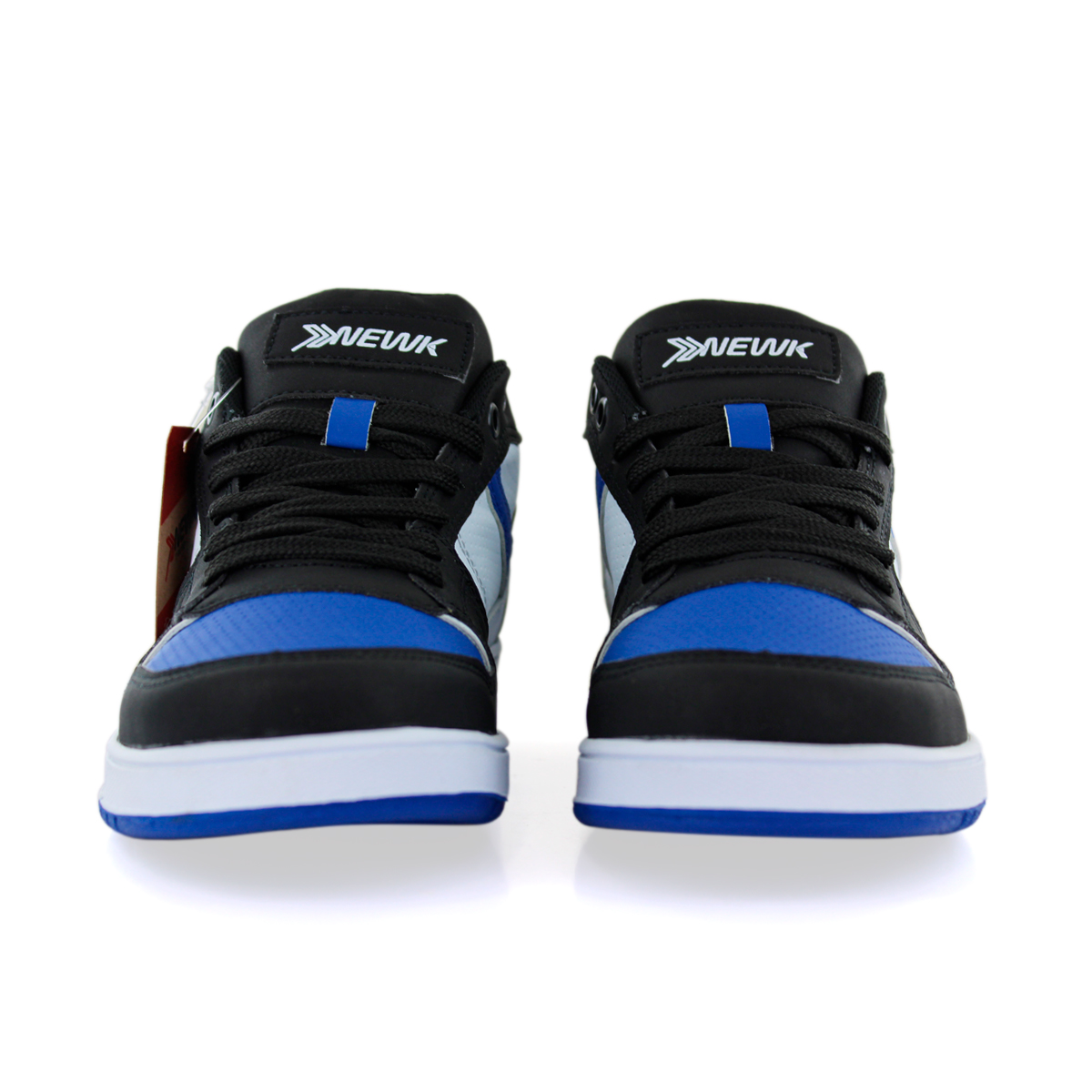 Tenis Newk Hombre Mujer Línea Dudley Color Azul Negro Blanco