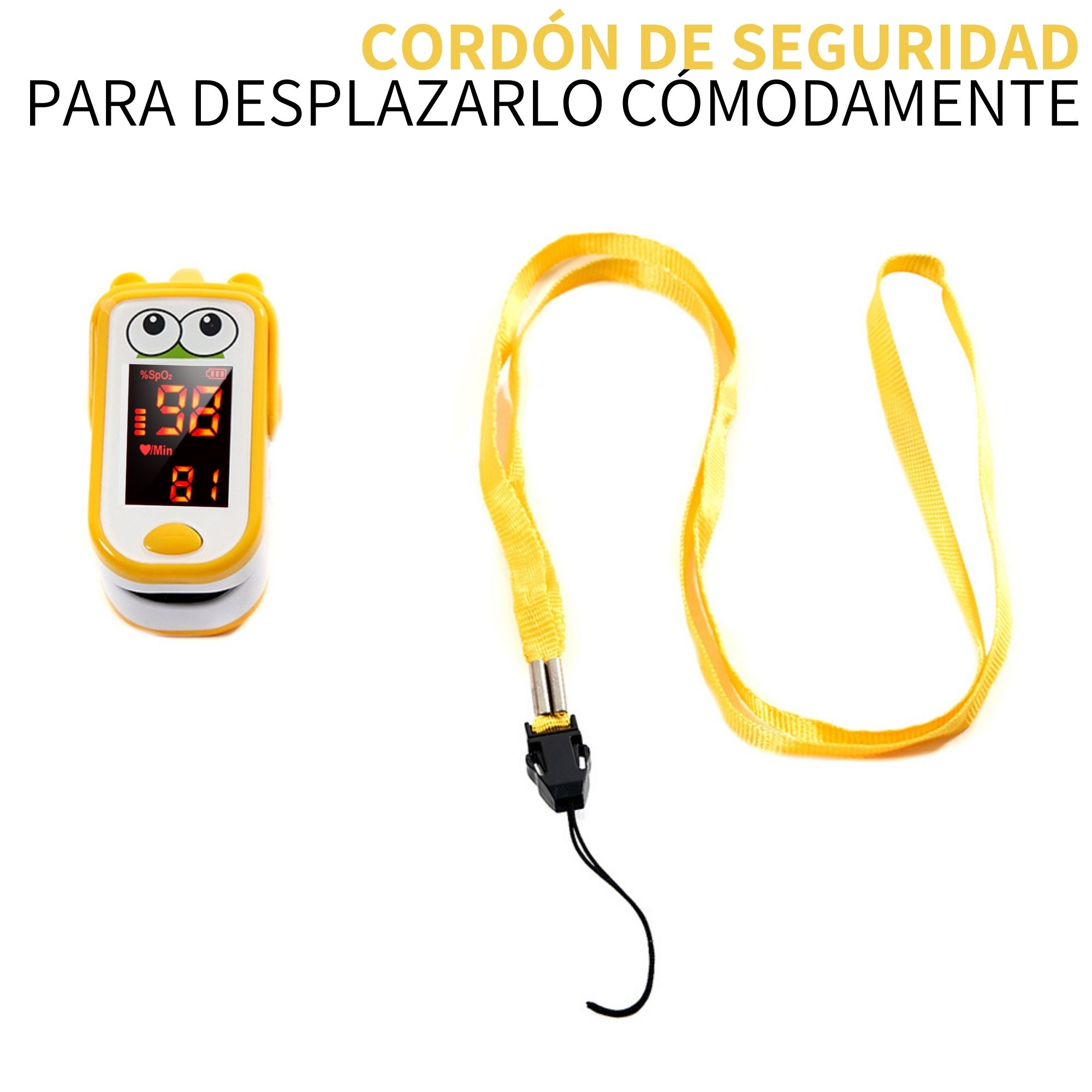 Oximetro Pediatrico Infantil Pulso Hospital Hogar