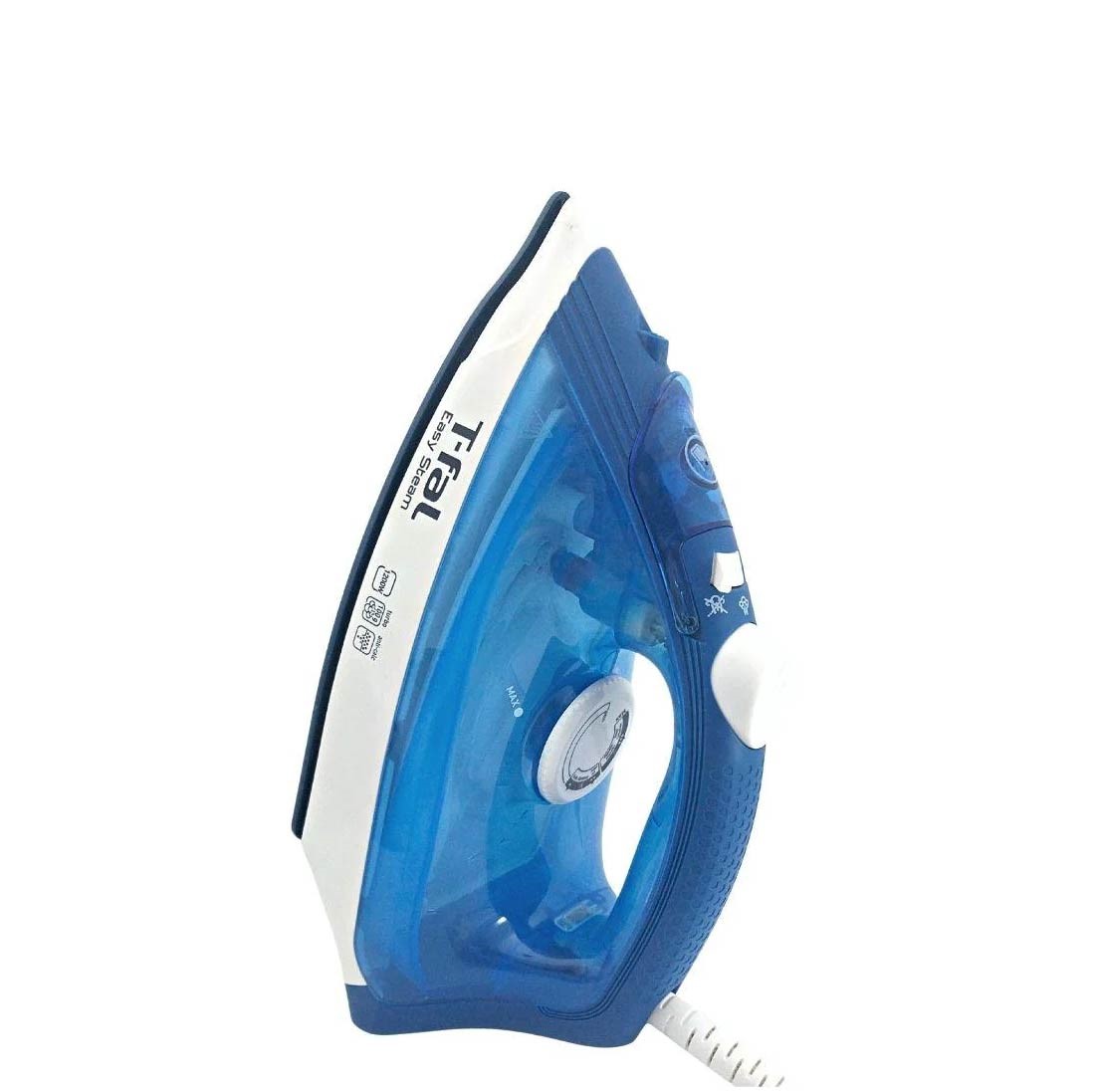 PLANCHA DE VAPOR VERTICAL EASY STEAM AZUL/BLANCO  T-FAL