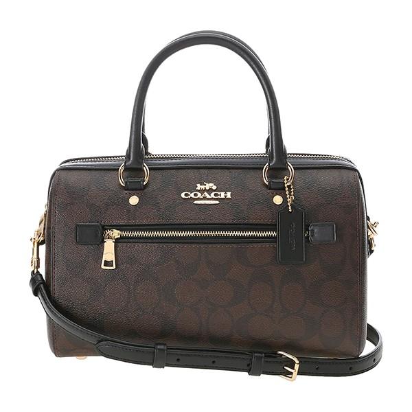 Bolsa Coach Rowan Satchel F83607 IMAA8 Café