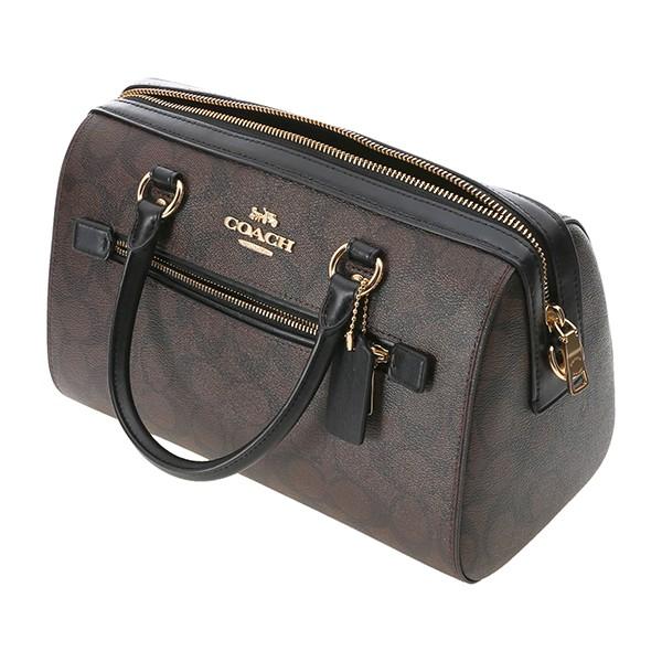 Bolsa Coach Rowan Satchel F83607 IMAA8 Café