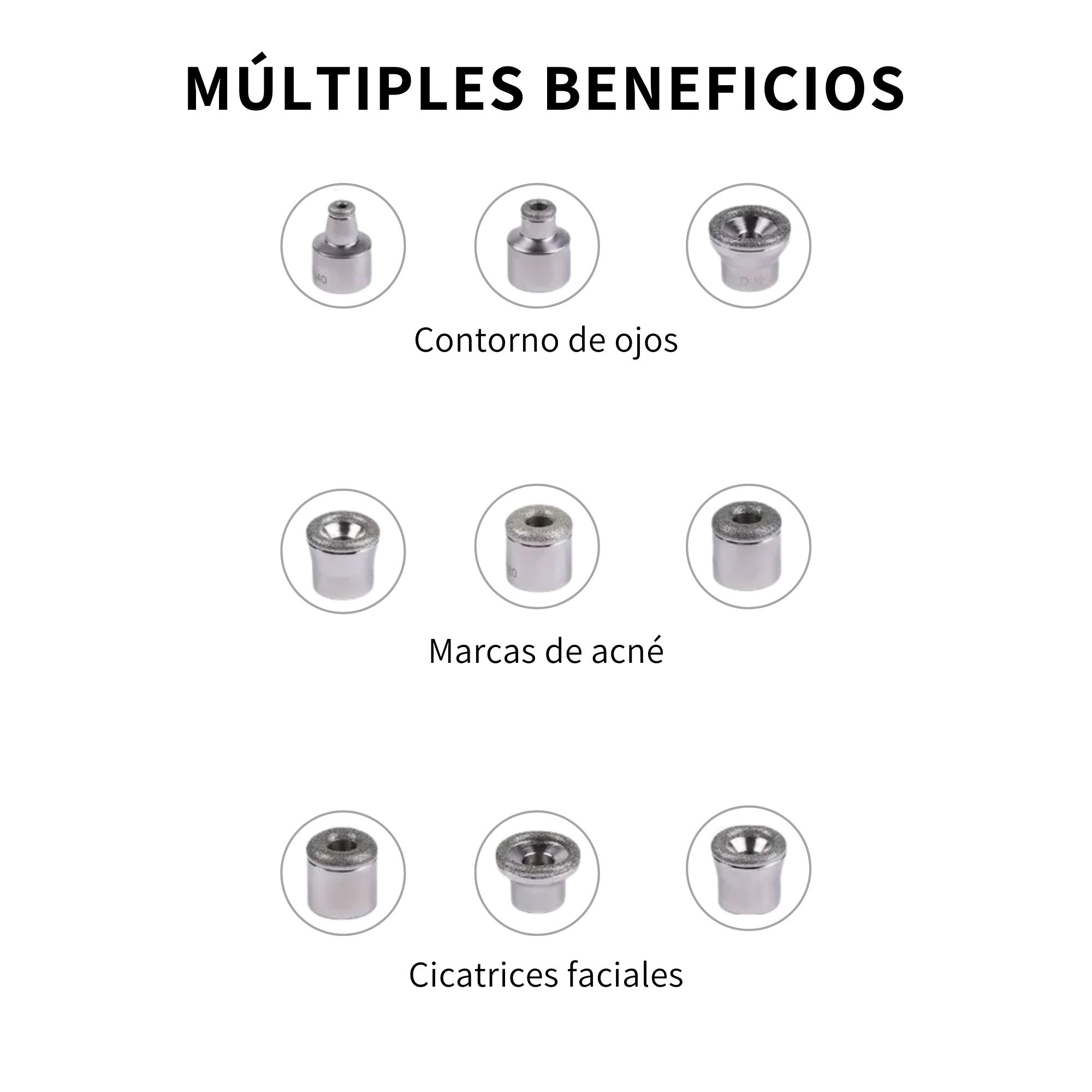 Máquina de Microdermoabrasión Dermoabrasión Facial Profesional