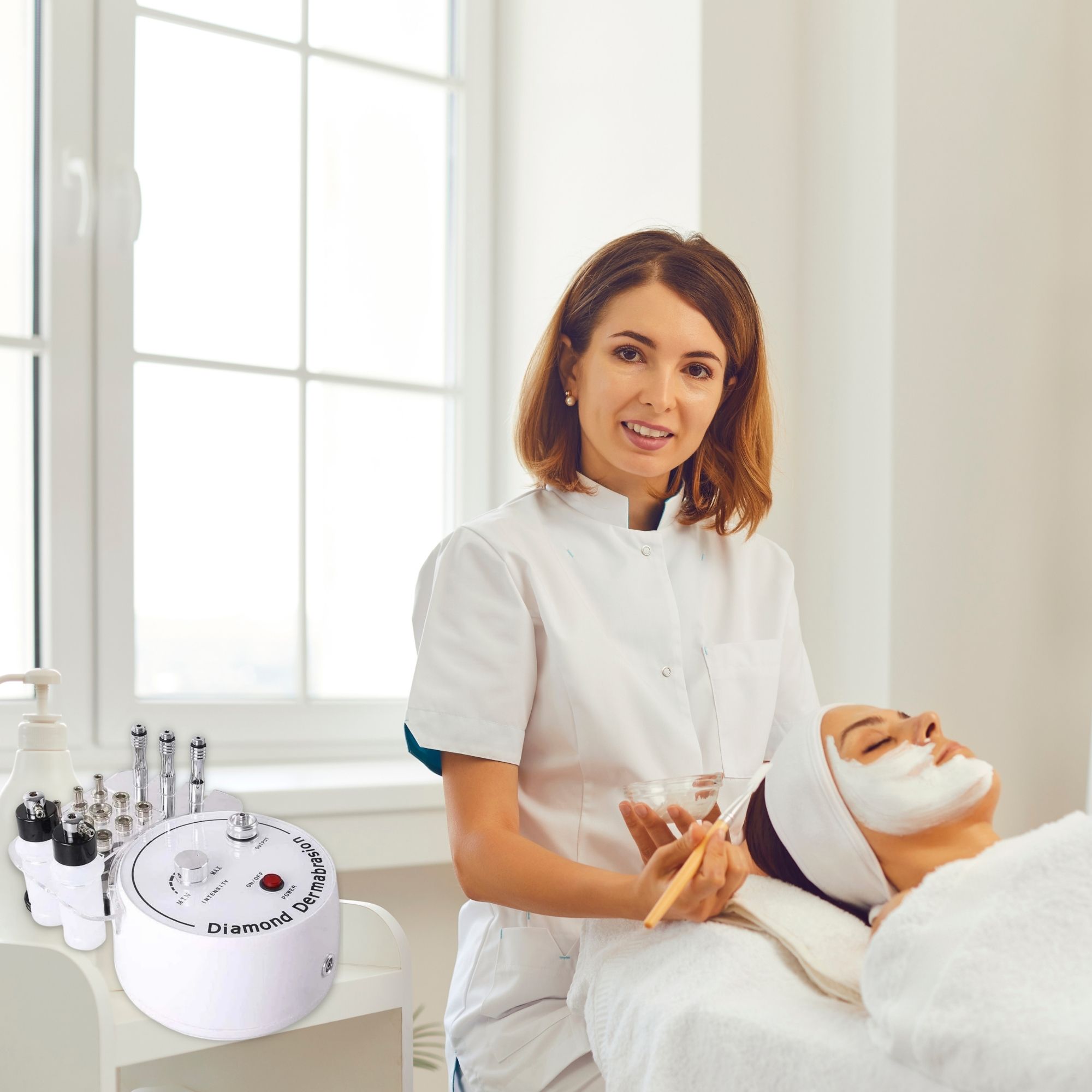 Máquina de Microdermoabrasión Dermoabrasión Facial Profesional